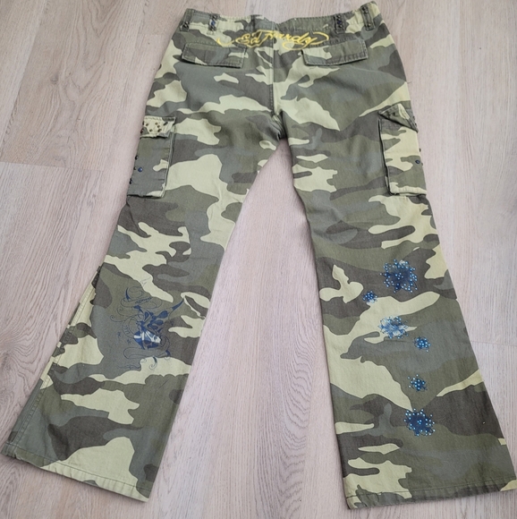 Vintage Ed Hardy Tattoo Cargo Pants - 29 - Picture 4 of 8